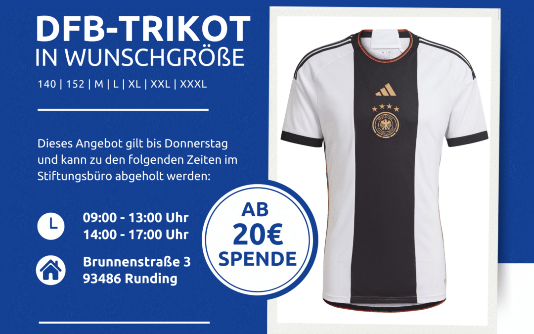 DFB-Trikot zum Viertelfinale sichern!