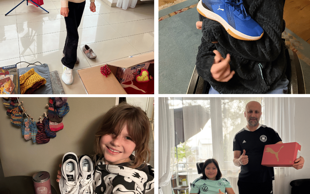 Gemeinsame Weihnachtsüberraschungen mit dem Bundesverband Kinderhospiz